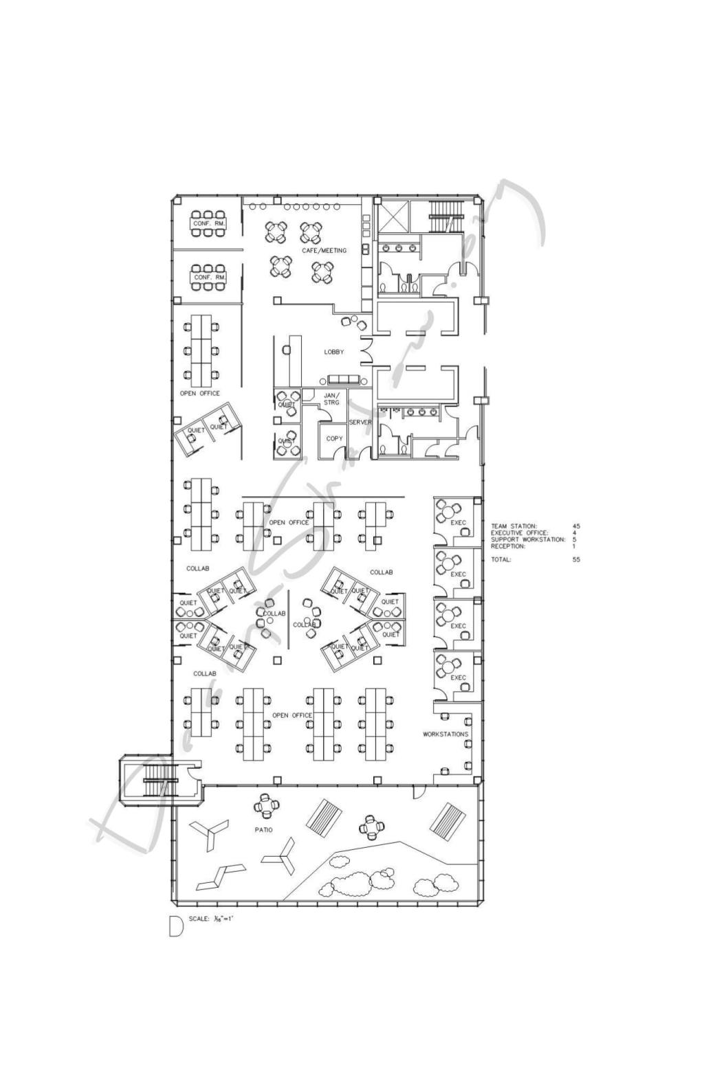 design shadow on: TEST&nbsp;FIT