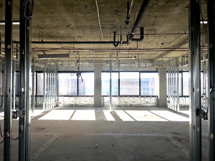 design shadow on: EXPOSED&nbsp;CEILING